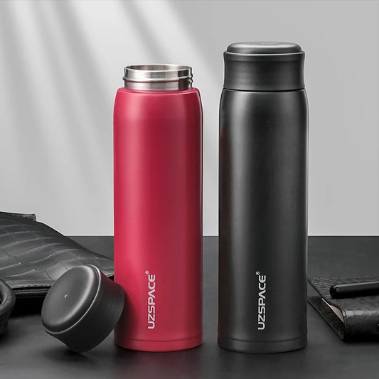 BOUTEILLE UZSPACE TWB-4075 500ml Brocade Red, Crescent Blue, Peaks White, Cloudy Black