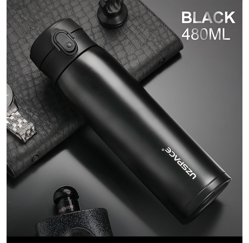 BOUTEILLE UZSPACE TWB-4076 500ml Brocade Red, Crescent Blue, Peaks White, Cloudy Black