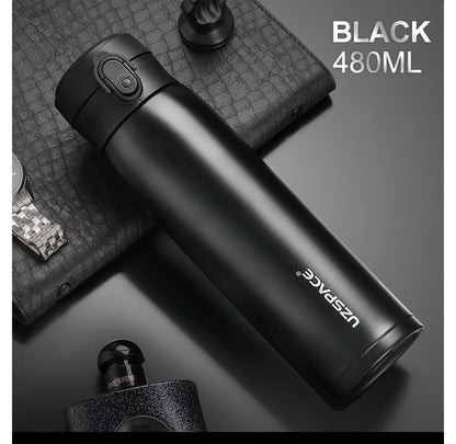 BOUTEILLE UZSPACE TWB-4076 500ml Brocade Red, Crescent Blue, Peaks White, Cloudy Black