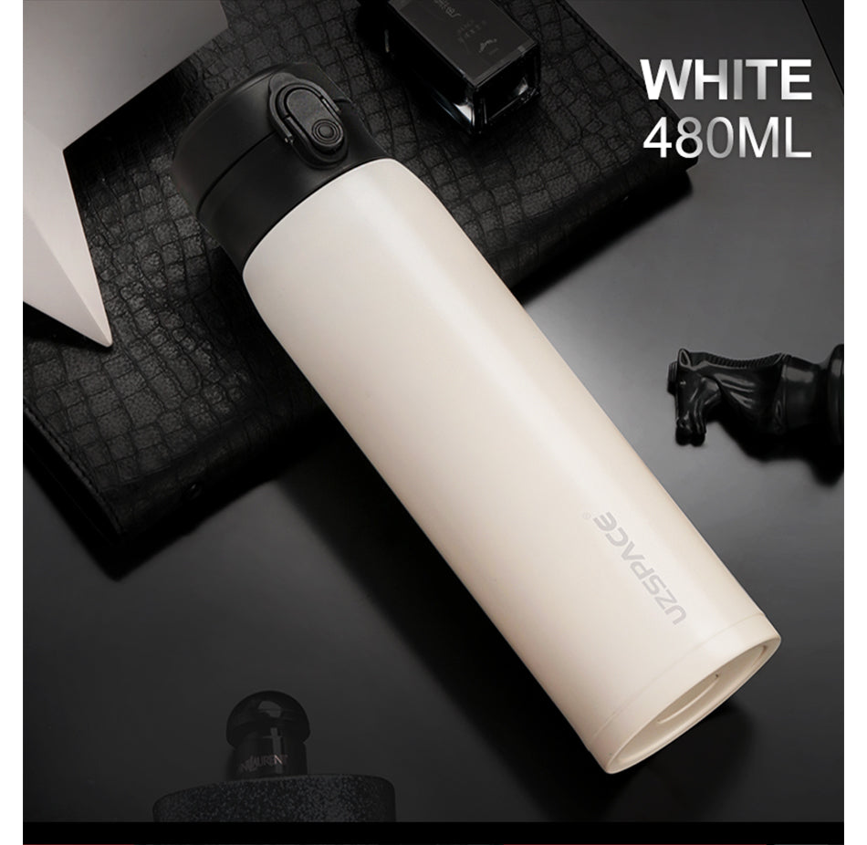 BOUTEILLE UZSPACE TWB-4076 500ml Brocade Red, Crescent Blue, Peaks White, Cloudy Black