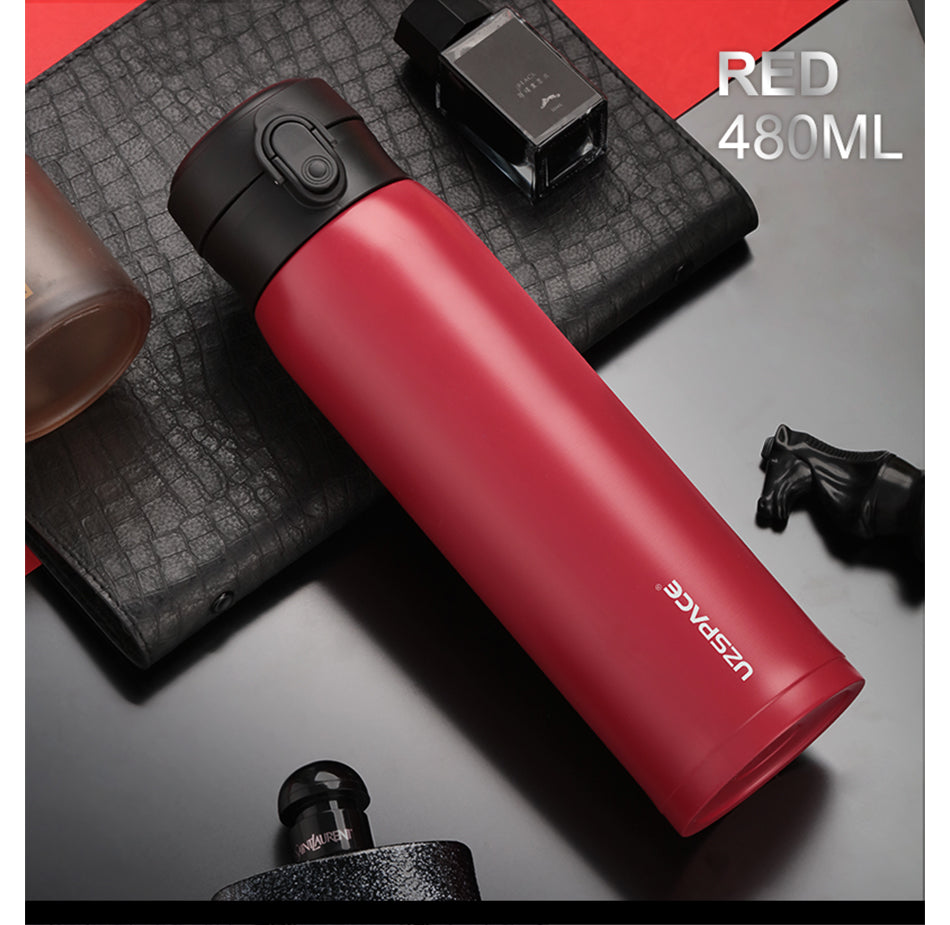 BOUTEILLE UZSPACE TWB-4076 500ml Brocade Red, Crescent Blue, Peaks White, Cloudy Black