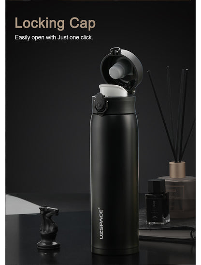 BOUTEILLE UZSPACE TWB-4076 500ml Brocade Red, Crescent Blue, Peaks White, Cloudy Black