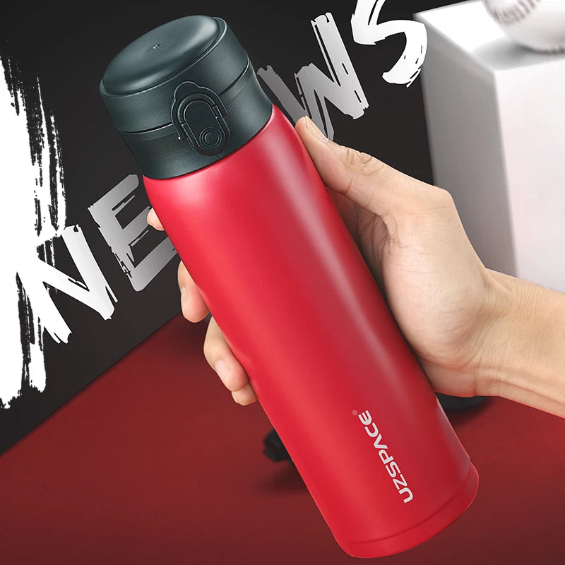 BOUTEILLE UZSPACE TWB-4076 500ml Brocade Red, Crescent Blue, Peaks White, Cloudy Black