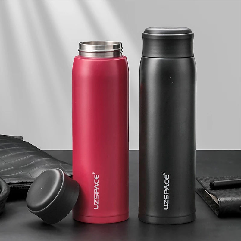 BOUTEILLE UZSPACE TWB-4075 500ml Brocade Red, Crescent Blue, Peaks White, Cloudy Black