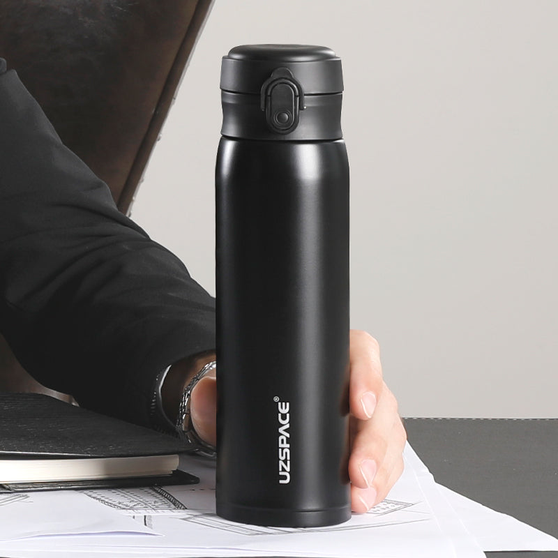 BOUTEILLE UZSPACE TWB-4076 500ml Brocade Red, Crescent Blue, Peaks White, Cloudy Black