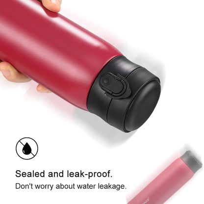 BOUTEILLE UZSPACE TWB-4076 500ml Brocade Red, Crescent Blue, Peaks White, Cloudy Black
