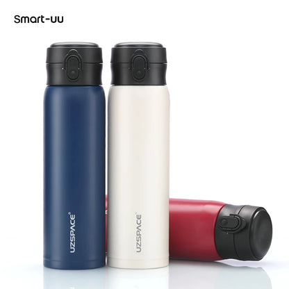 BOUTEILLE UZSPACE TWB-4076 500ml Brocade Red, Crescent Blue, Peaks White, Cloudy Black
